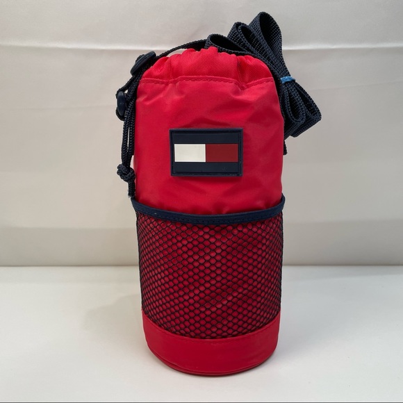 Tommy Hilfiger Handbags - Tommy Hilfiger Water Bottle Bag Hiking Travel Adjustable Strap Crossbody NWOT
